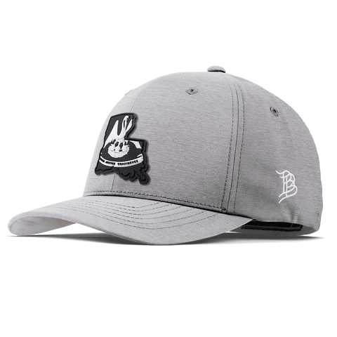 Louisiana Vintage Flexfit Performance Fitted Heather Gray