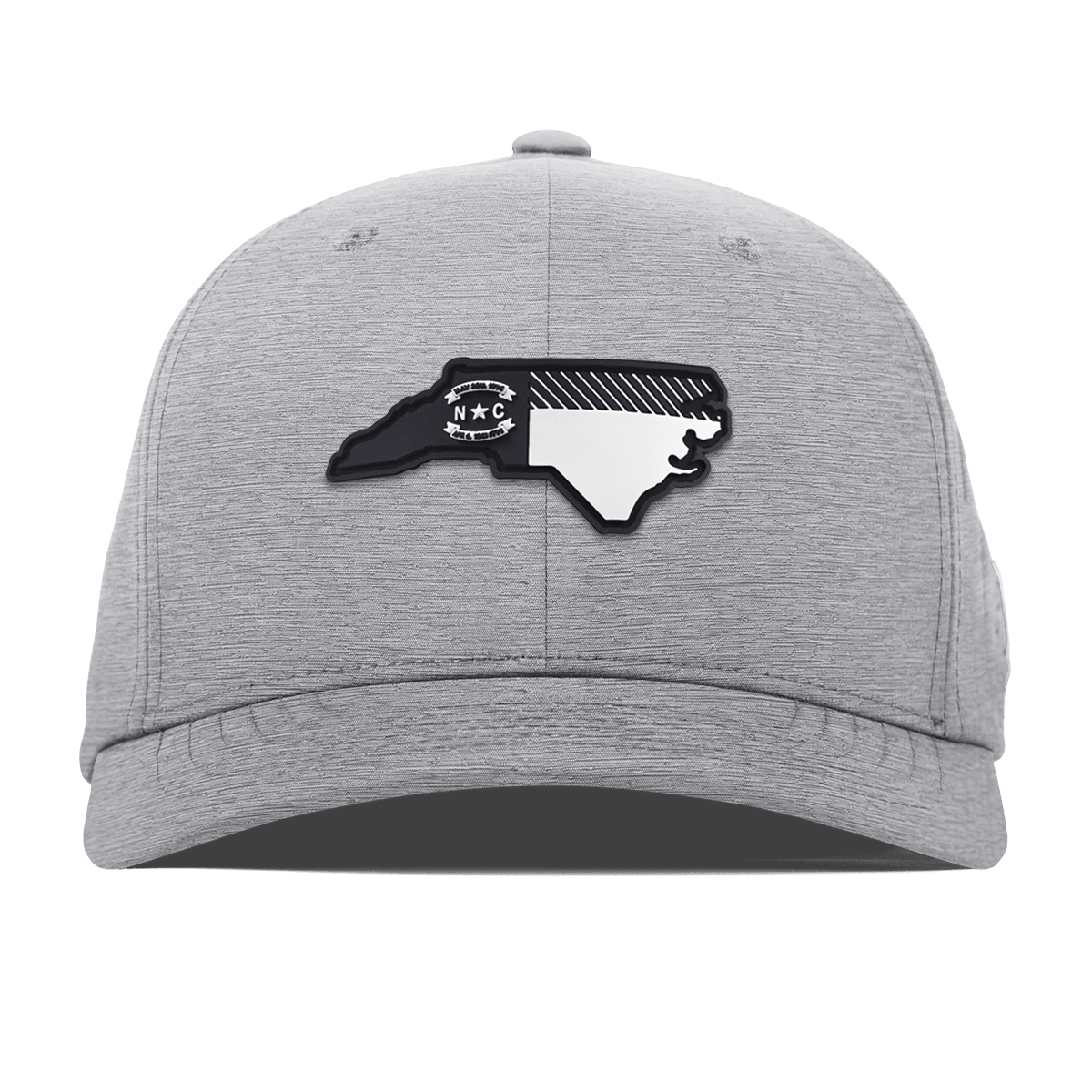 North Carolina Vintage Flexfit Performance Fitted Heather Gray
