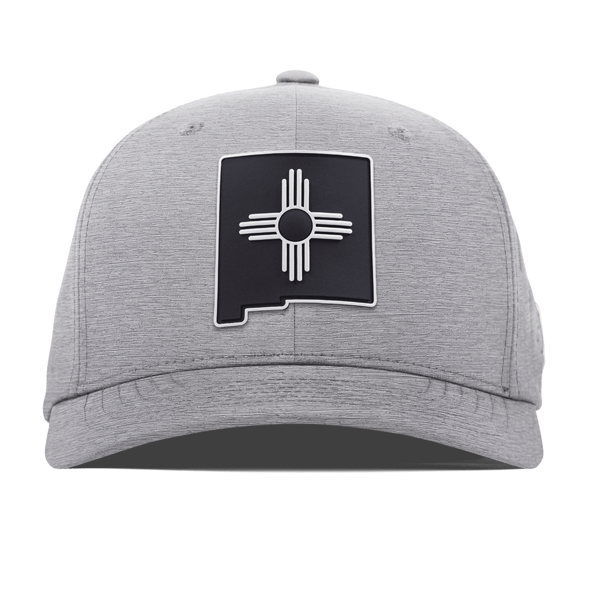 New Mexico Vintage Flexfit Performance Fitted Heather Gray