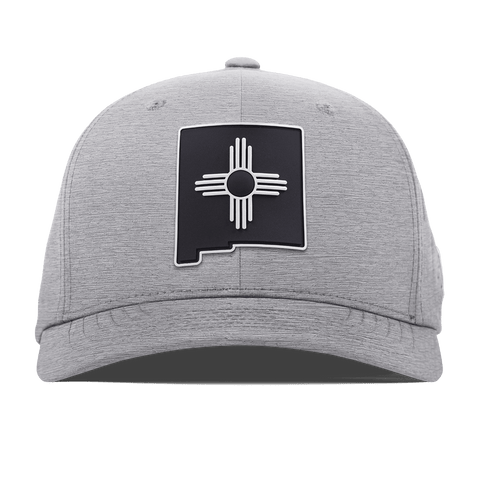 New Mexico Vintage Flexfit Performance Fitted Heather Gray