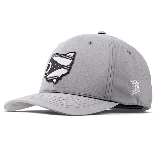 Ohio Vintage Flexfit Performance Fitted Heather Gray
