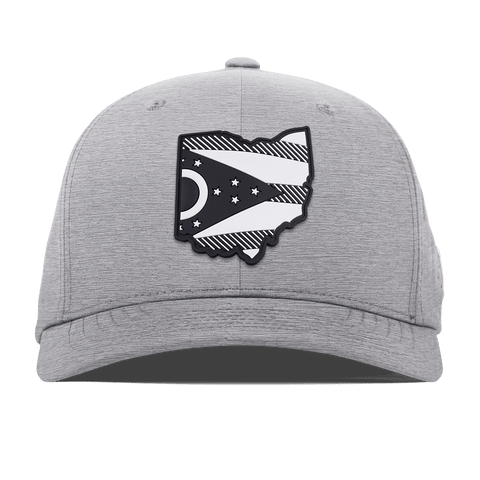Ohio Vintage Flexfit Performance Fitted Heather Gray