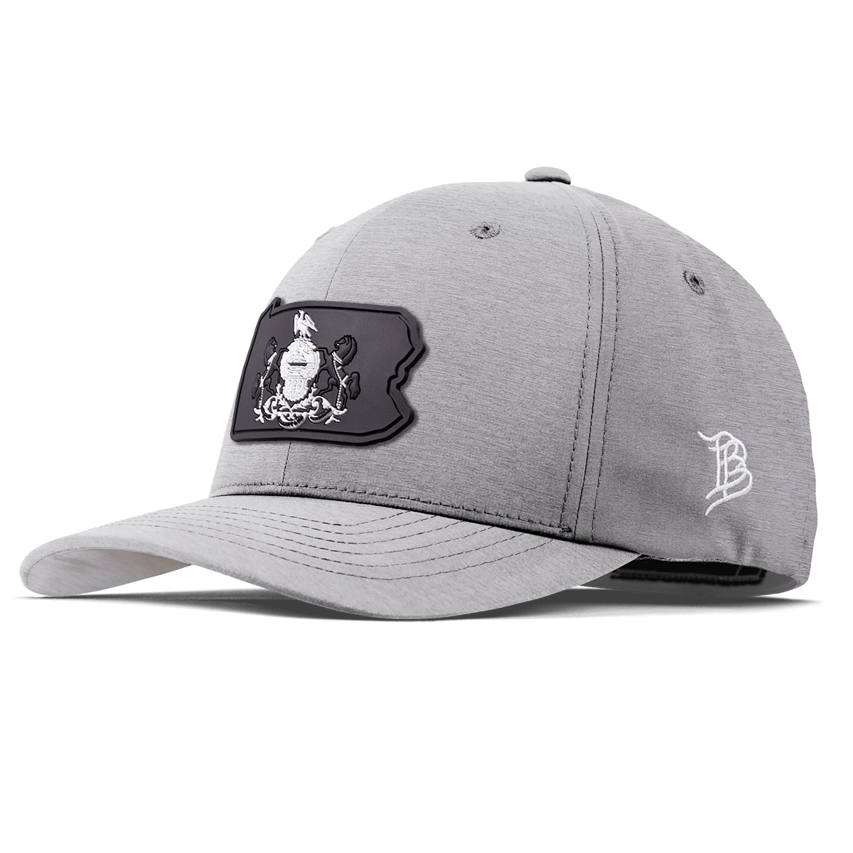 Pennsylvania Vintage Flexfit Performance Fitted Heather Gray