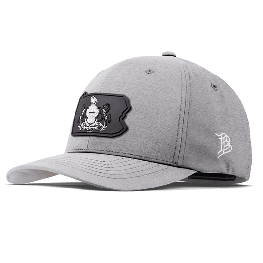 Pennsylvania Vintage Flexfit Performance Fitted Heather Gray