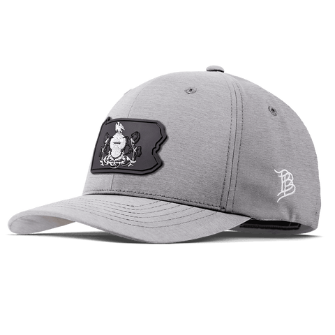 Pennsylvania Vintage Flexfit Performance Fitted Heather Gray