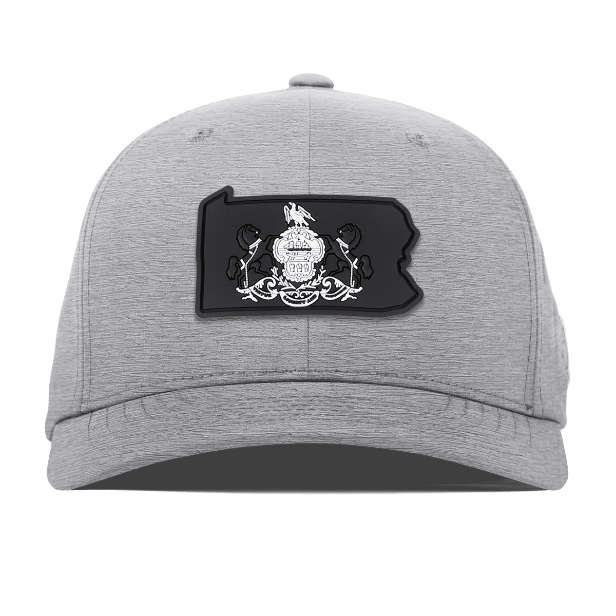 Pennsylvania Vintage Flexfit Performance Fitted Heather Gray