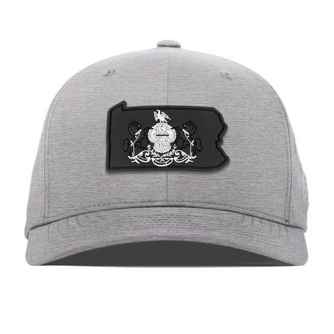 Pennsylvania Vintage Flexfit Performance Fitted Heather Gray