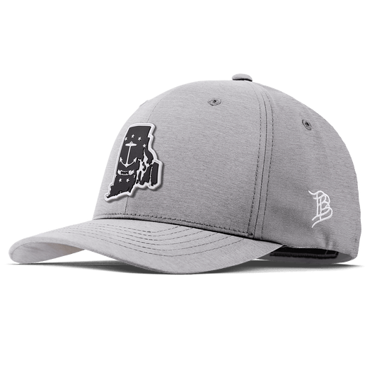 Rhode Island Vintage Flexfit Performance Fitted Heather Gray