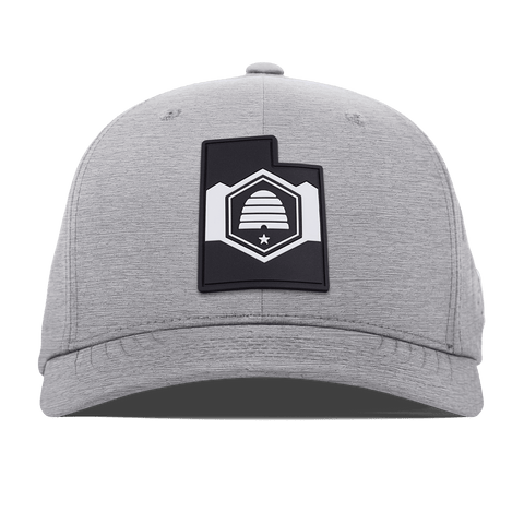 Utah Vintage Flexfit Performance Fitted Heather Gray
