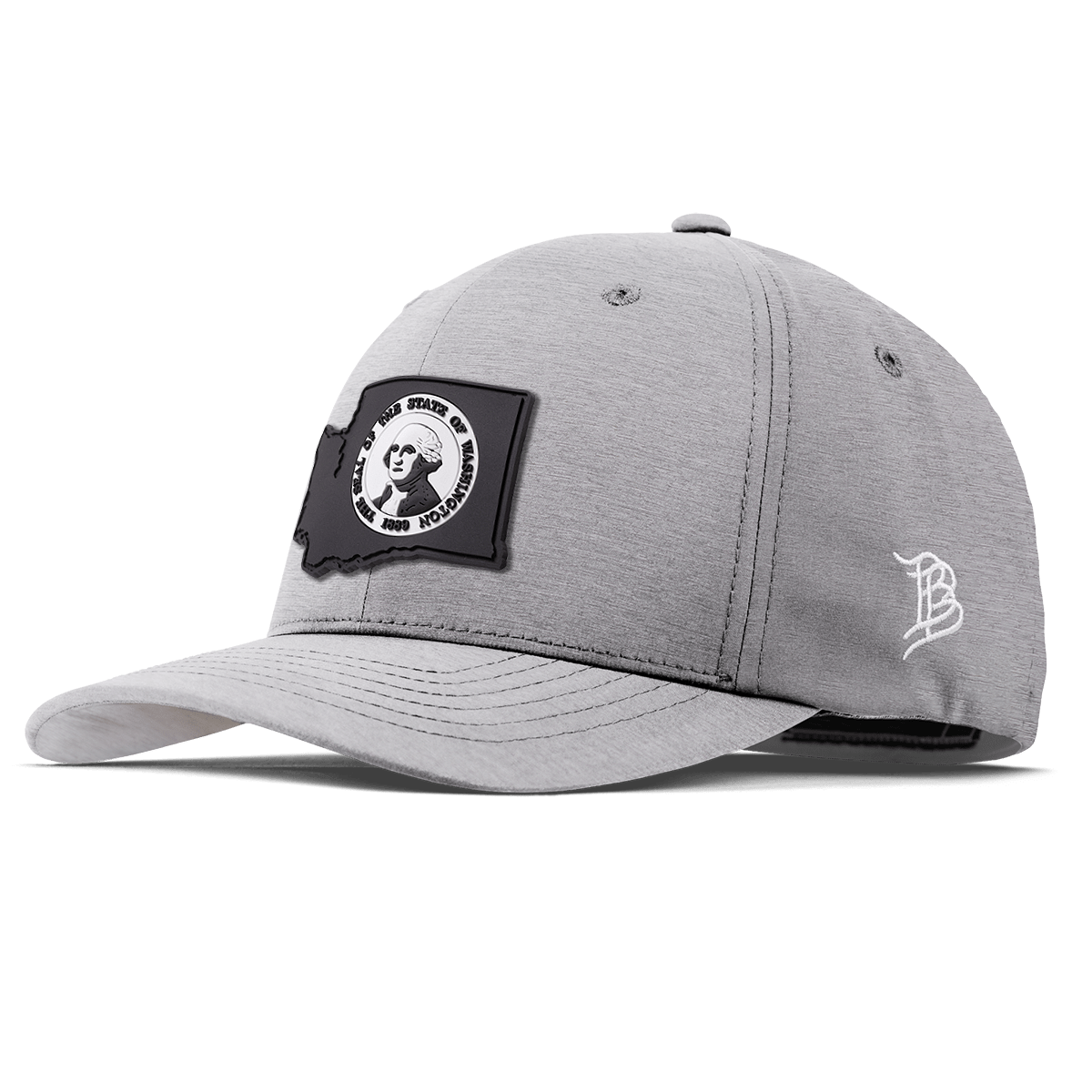 Washington Vintage Flexfit Performance Fitted Heather Gray