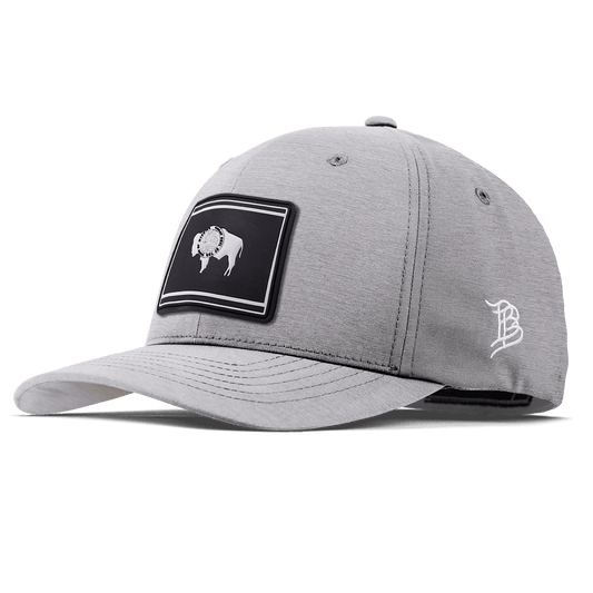 Wyoming Vintage Flexfit Performance Fitted Heather Gray