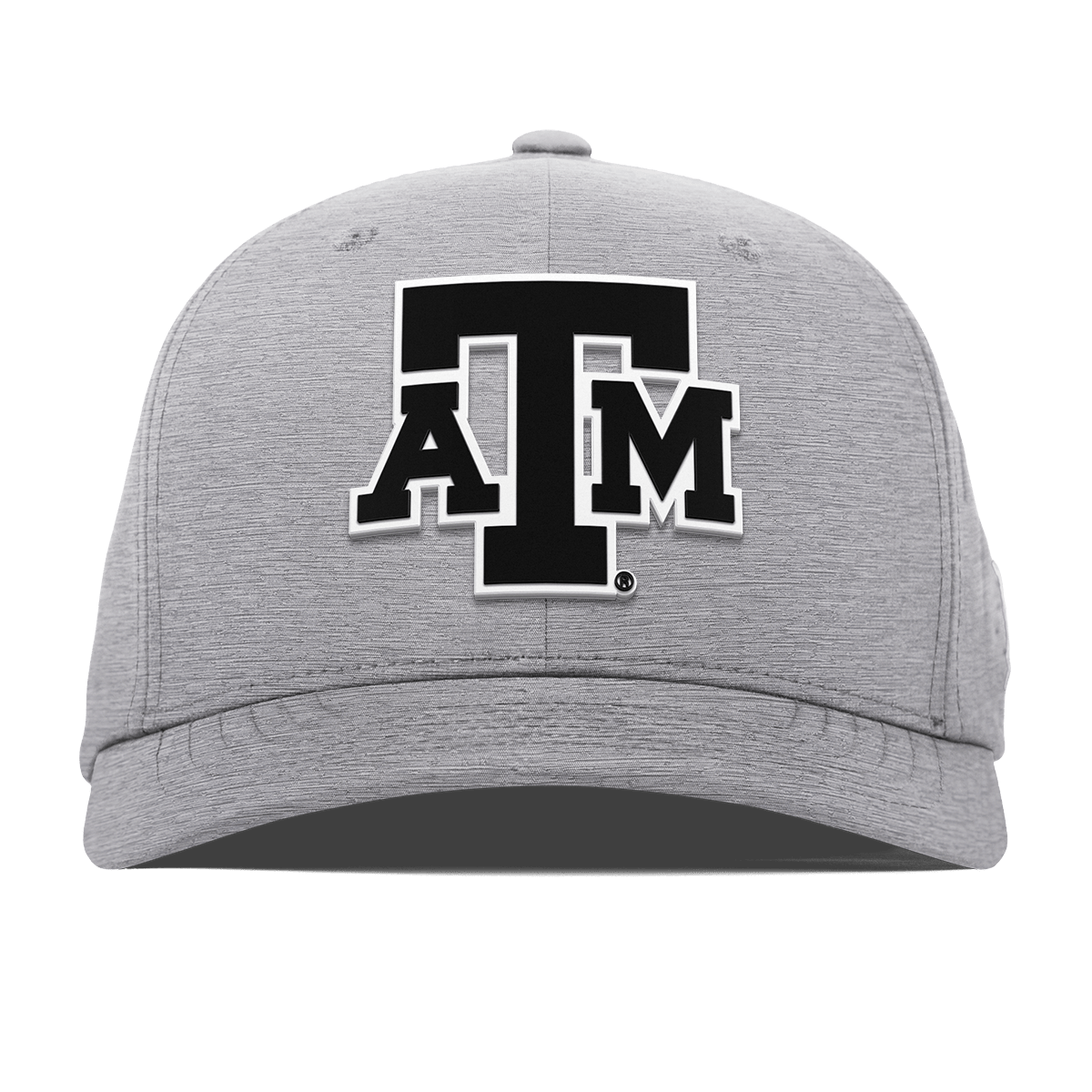 Texas A&M University "Vintage Texas A&M Block" Flexfit Performance Fitted Heather Gray