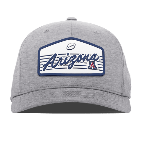 University of Arizona "Wildcats Football" Flexfit Performance Fitted Heather Gray