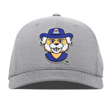 University of Arizona "Wilbur The Wildcat" Flexfit Performance Fitted Heather Gray