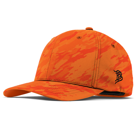 Bare Flexfit Performance Fitted Blaze Orange Camo