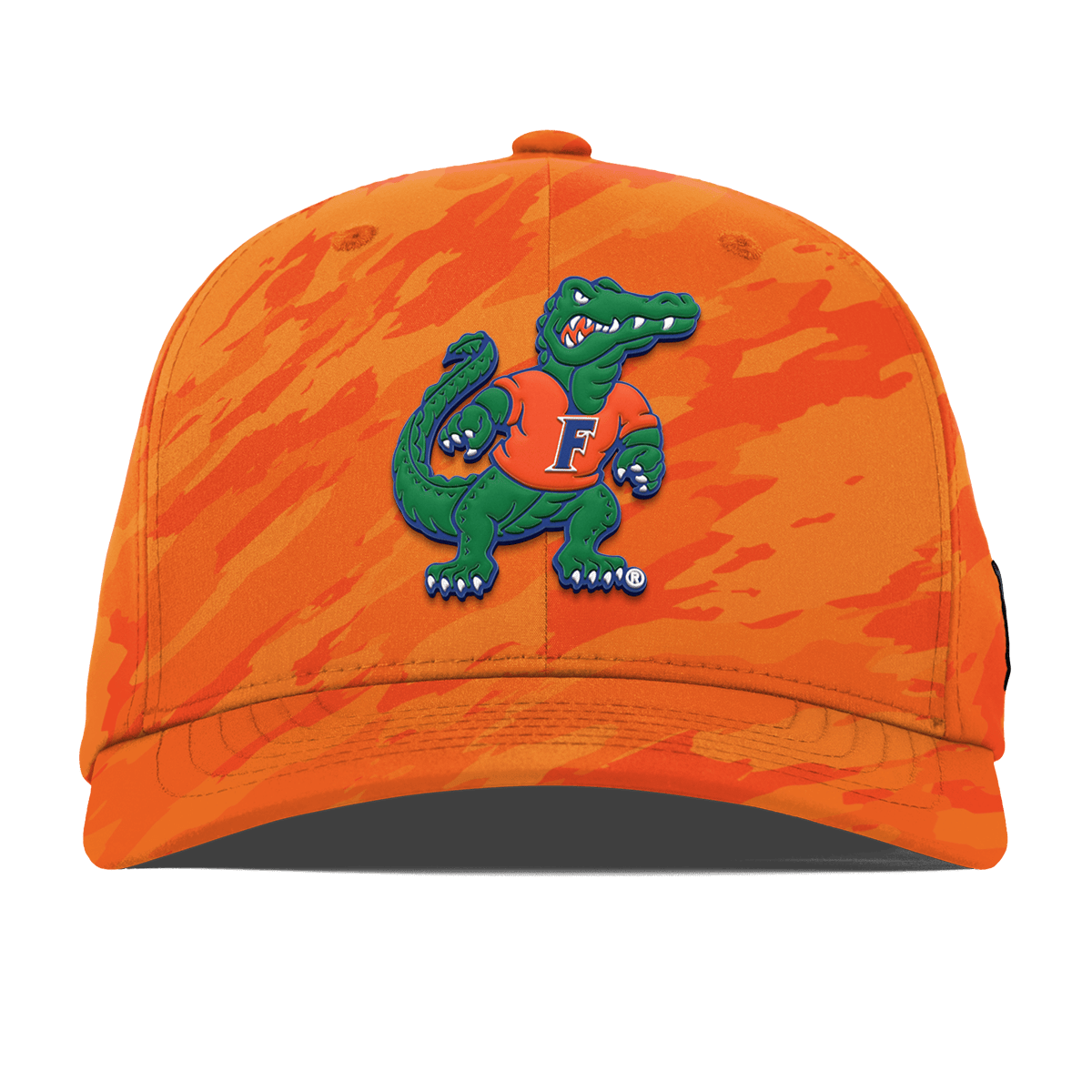 University of Florida "Albert The Gator" Flexfit Performance Fitted Blaze Orange Camo