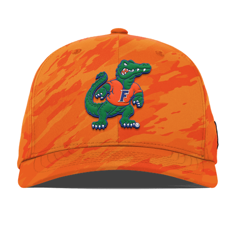 University of Florida "Albert The Gator" Flexfit Performance Fitted Blaze Orange Camo