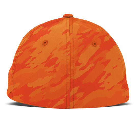 Everyday Hunter Flexfit Performance Fitted Back Blaze Orange Camo