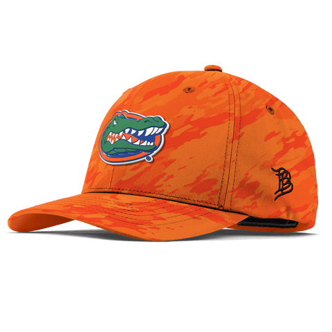 University of Florida "Florida Team Logo" Flexfit Performance Fitted Blaze Orange Camo