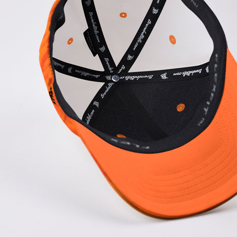 Bare Flexfit Performance Fitted Blaze Orange Camo