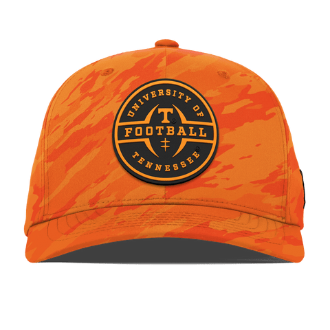 University of Tennessee "Tennessee Football Legacy" Flexfit Performance Fitted Blaze Orange Camo
