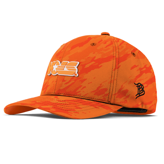 University of Tennessee "Tennessee Vols Block"  Flexfit Performance Fitted Blaze Orange Camo