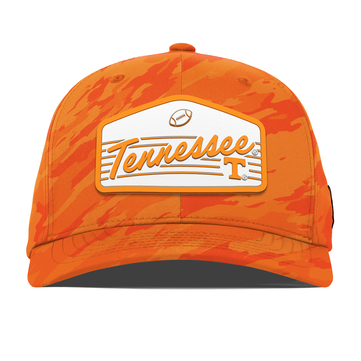 University of Tennessee "Volunteers Football"  Flexfit Performance Fitted Blaze Orange Camo