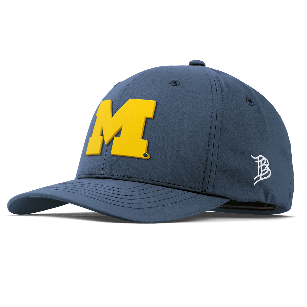 University of Michigan "Michigan Gold Block" Flexfit Performance Fitted Orion