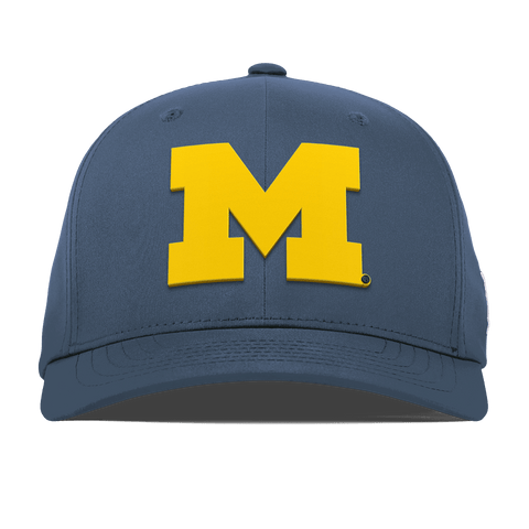 University of Michigan "Michigan Gold Block" Flexfit Performance Fitted Orion