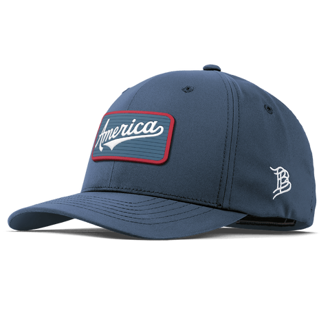 USA America Badge Flexfit Performance Fitted Orion