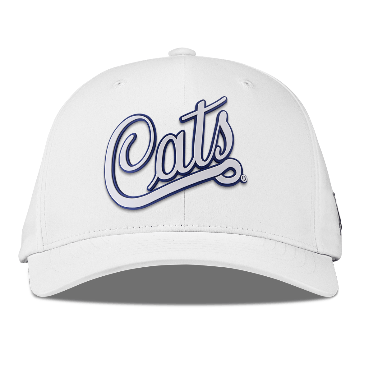 University of Arizona "Arizona Cats Script" Flexfit Performance Fitted White