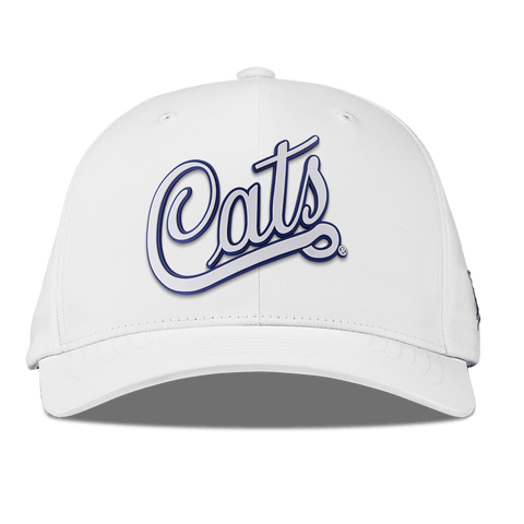University of Arizona "Arizona Cats Script" Flexfit Performance Fitted White