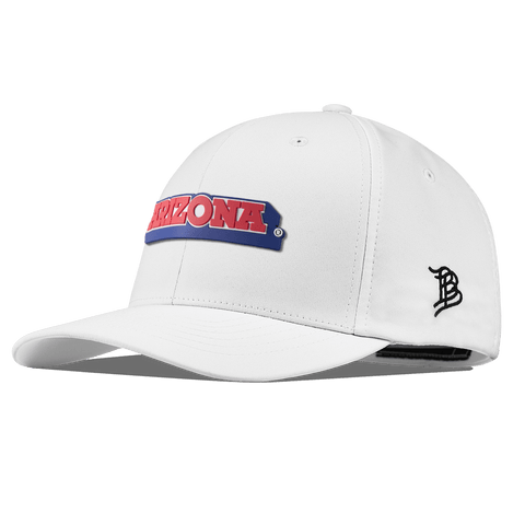 University of Arizona "Arizona Collegiate" Flexfit Performance Fitted White