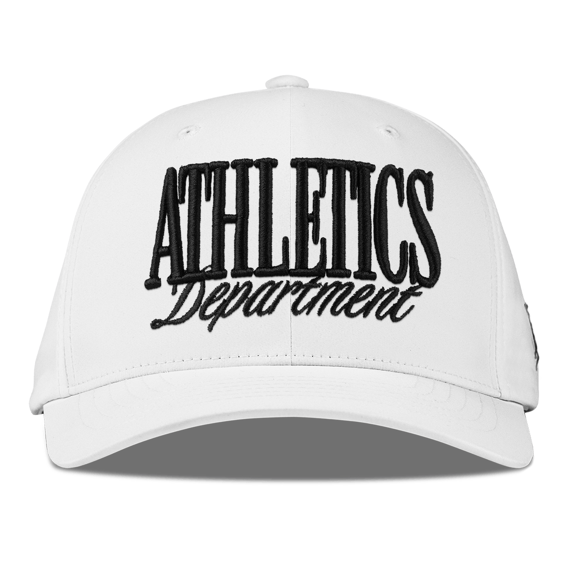 Athletics Department Flexfit Performance Fitted White