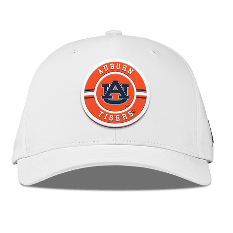 Auburn University "Auburn Seal" Flexfit Performance Fitted White