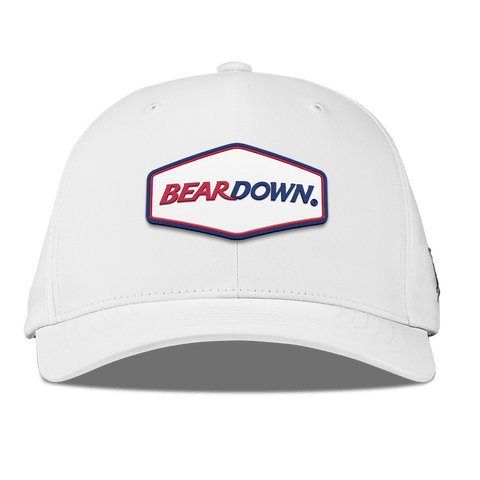 University of Arizona "Bear Down Arizona" Flexfit Performance Fitted White