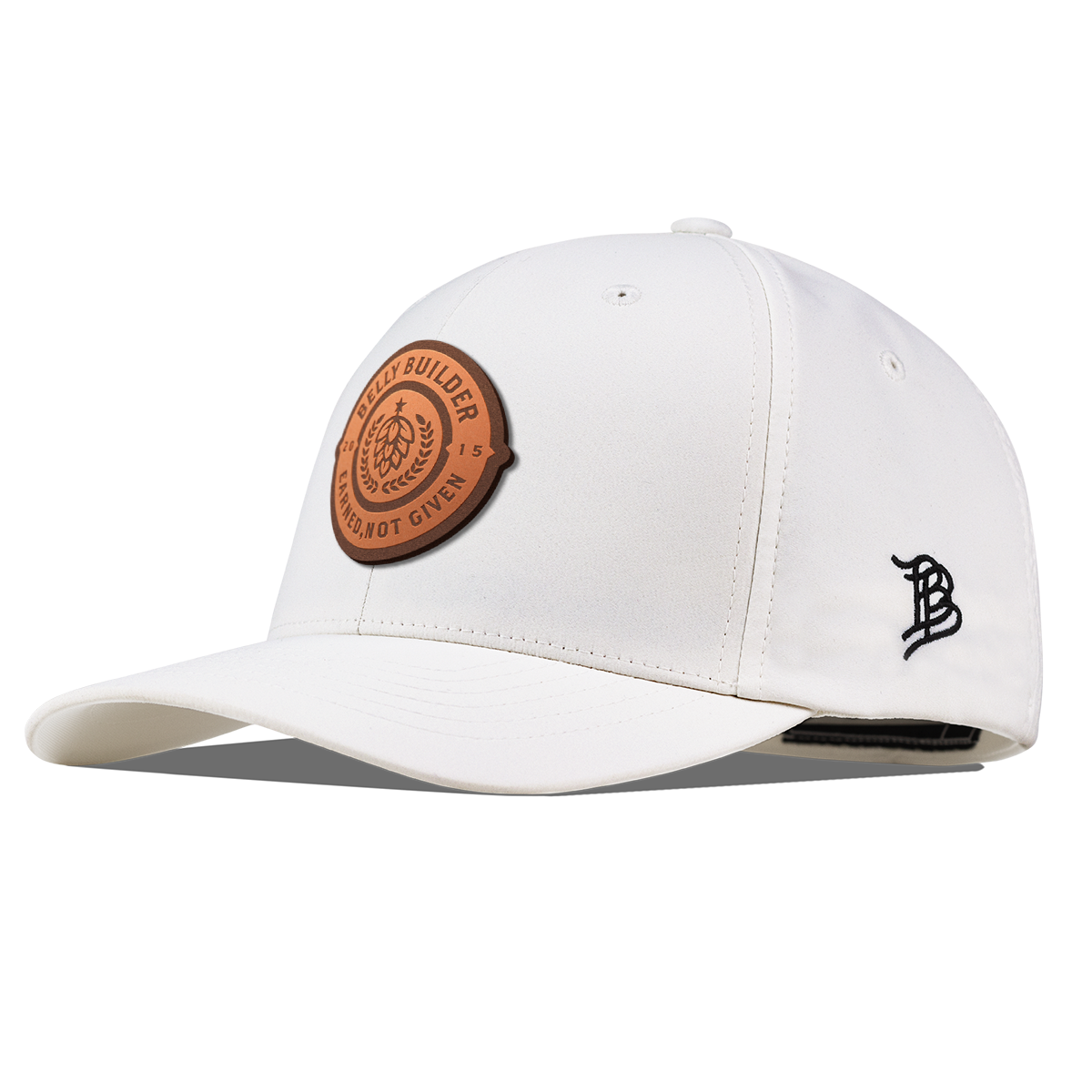 Belly Builder Flexfit Performance Fitted White