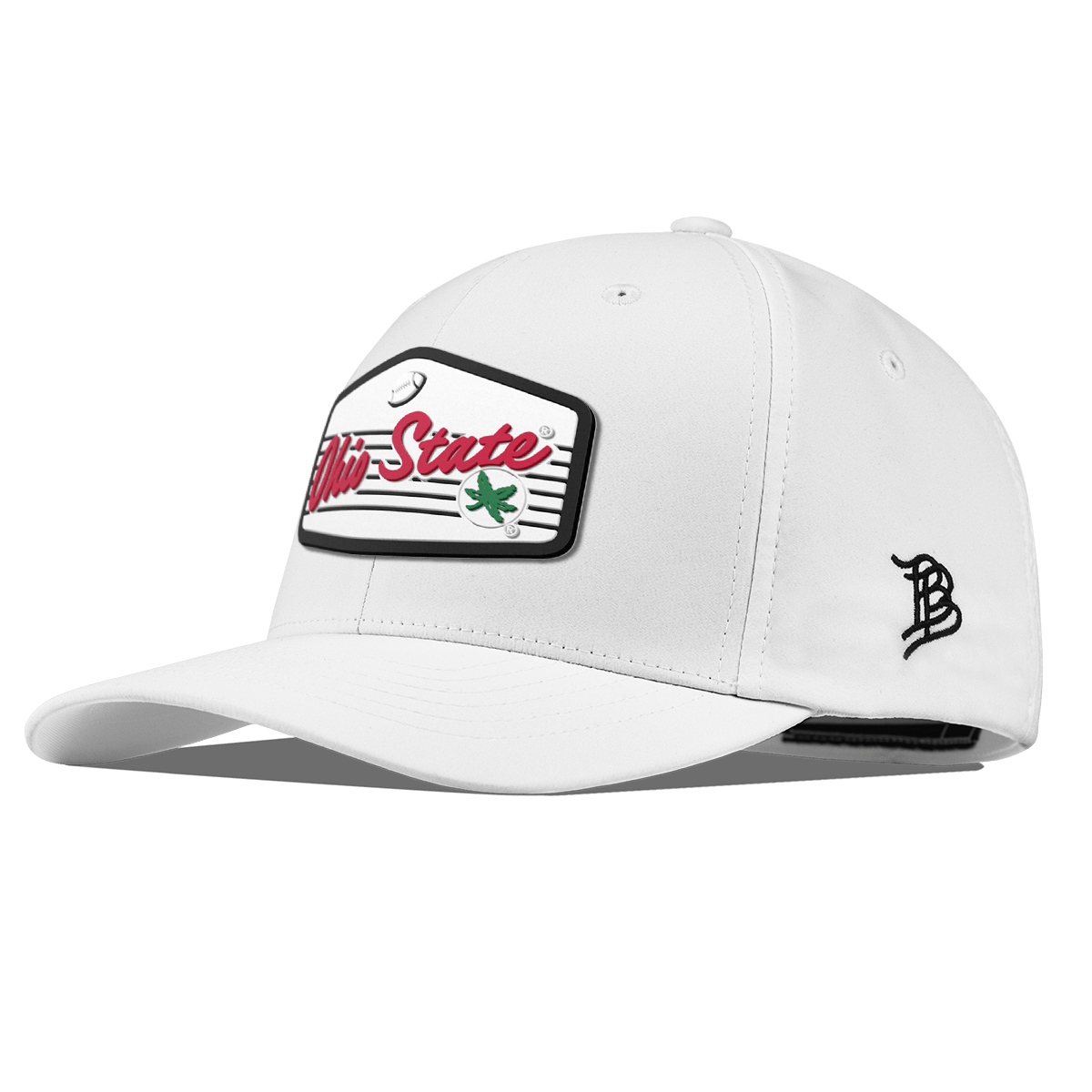 Ohio State University "Buckeyes Football'" Flexfit Performance Fitted White