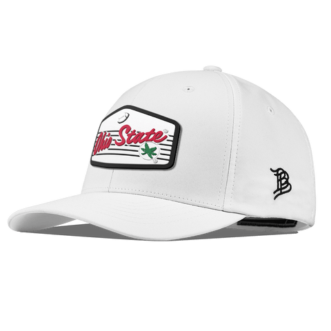 Ohio State University "Buckeyes Football'" Flexfit Performance Fitted White