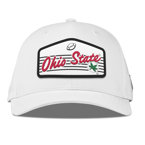 Ohio State University "Buckeyes Football'" Flexfit Performance Fitted White