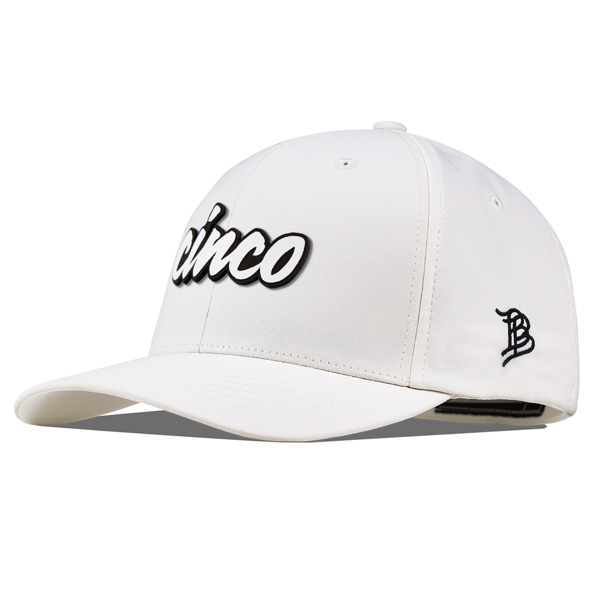 Cinco Script Flexfit Performance Fitted White