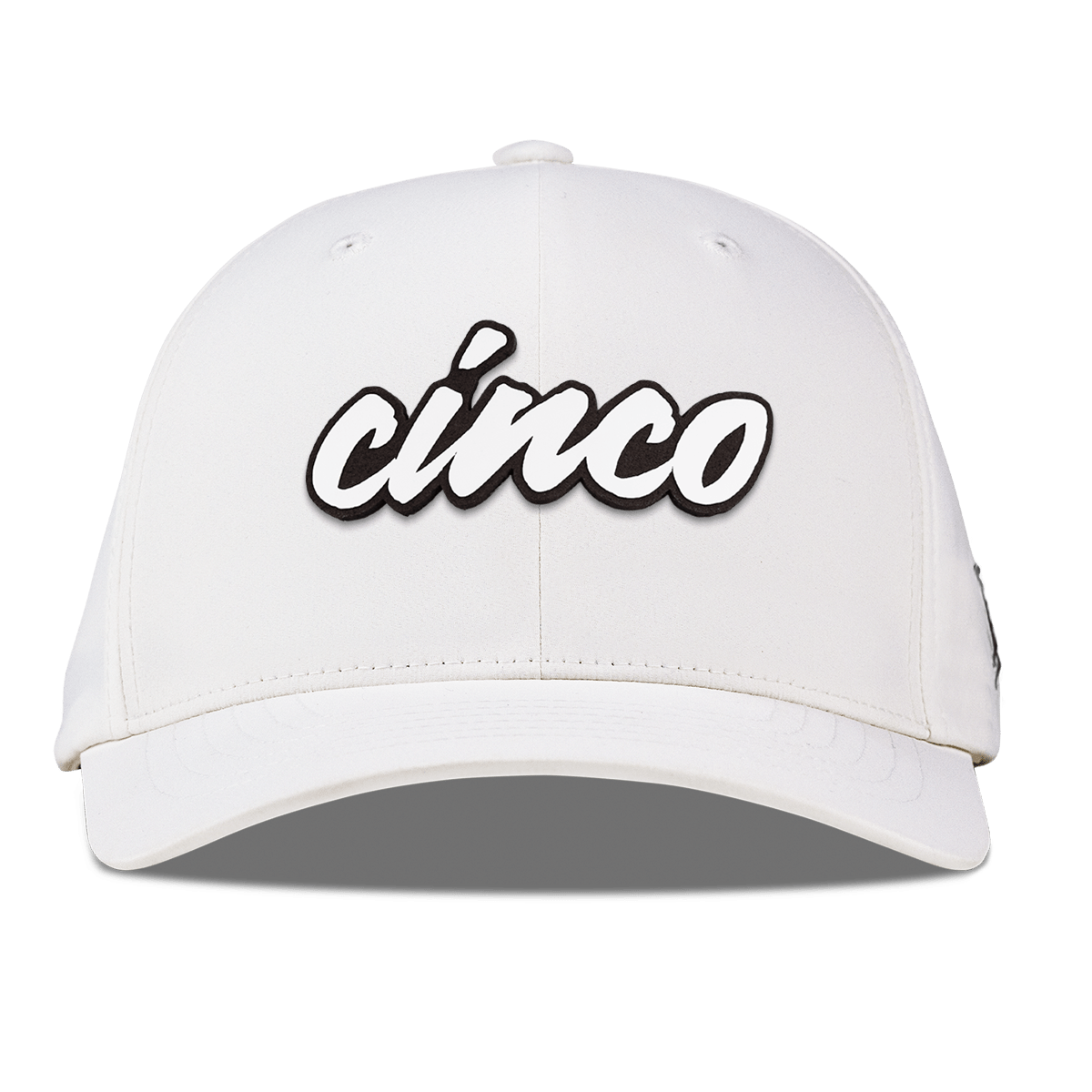 Cinco Script Flexfit Performance Fitted White