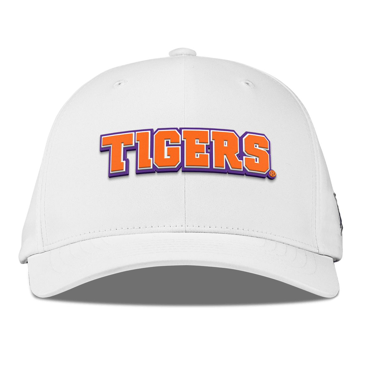 Clemson University "Clemson Tigers Block" Flexfit Performance Fitted White