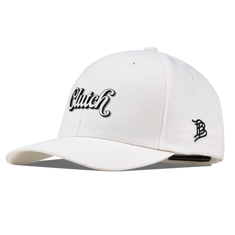 Clutch Script Flexfit Performance Fitted White