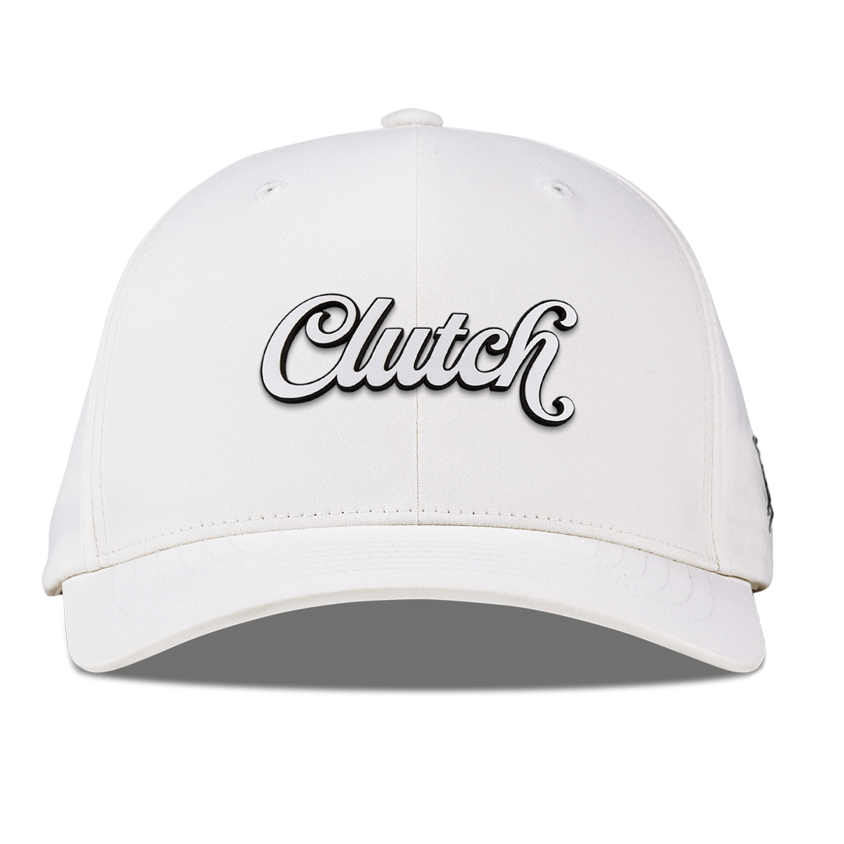 Clutch Script Flexfit Performance Fitted White