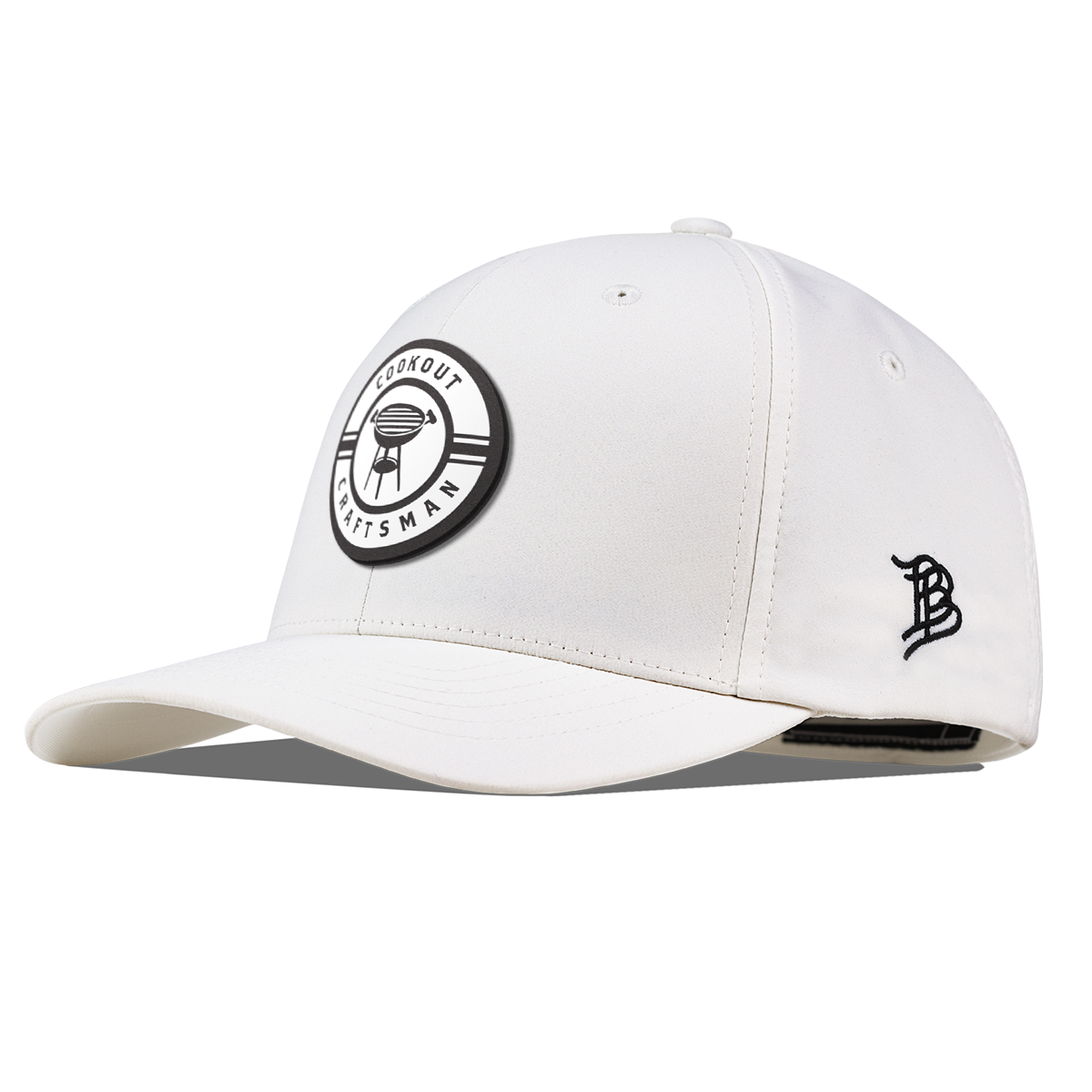 Cookout Craftsman Flexfit Performance Fitted White