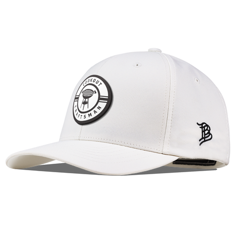 Cookout Craftsman Flexfit Performance Fitted White