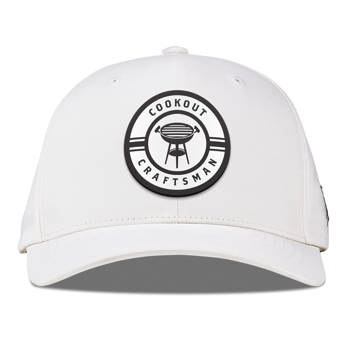 Cookout Craftsman Flexfit Performance Fitted White