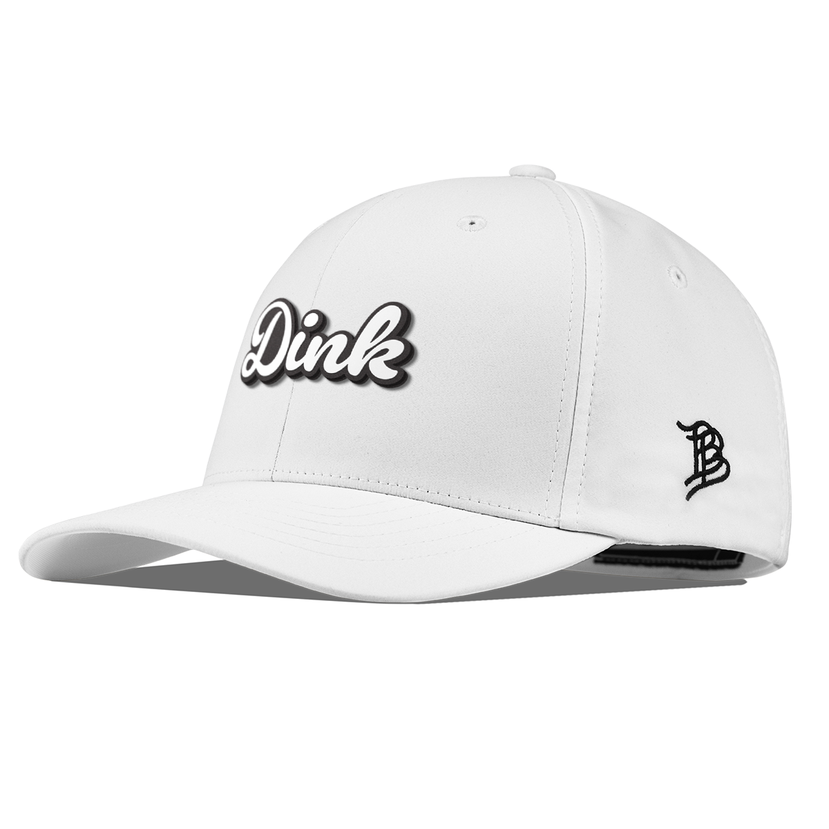 Dink Script Flexfit Performance Fitted White