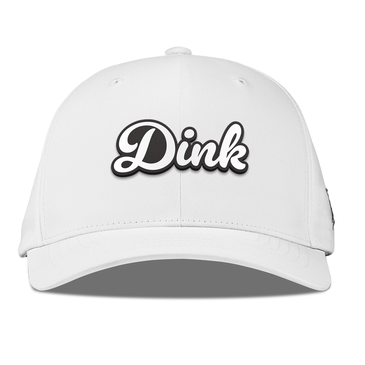 Dink Script Flexfit Performance Fitted White